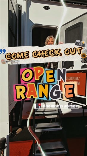 Open Range RV on Instagram: "OPEN RANGE RV AT THE FLORIDA RV SUPERSHOW!!! Come by and check them out! You won't be disappointed! 🤗🙌 What Open Range RV do you have your eye on??? We'll go first... 393TBR 3X SERIES 🤯🫶 COULD THIS BE OUR NEW RIG??? 🤷🏼‍♀️🤪 ●●●●●●●●●●●●●●● ~We are @livinlitelovinlife, a family of 4 living and traveling in our fifth wheel. We have been traveling full-time for the past 5 years, and we love this lifestyle! Hang out here with us as we share everything rv life, trav
