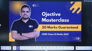 1.5K views |  Ready to ace the CBSE Class 12 Maths Board Exam? Join...