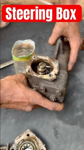 Steering Box Disassemble - PART 02 #automobile