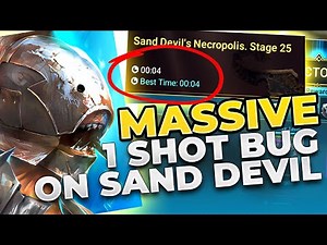 Farming Stage 25 Sand Devil with Arbiter I Raid Shadow Legends