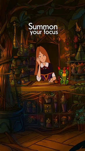 ✨️ Hocus Focus: a cozy gamified focus tool to help you work, study, or relax ✨️ Wishlist on Steam 🖤 #cozygaming #productivity #studywithme #lofi #hocusfocus | Stuck In Attic Games