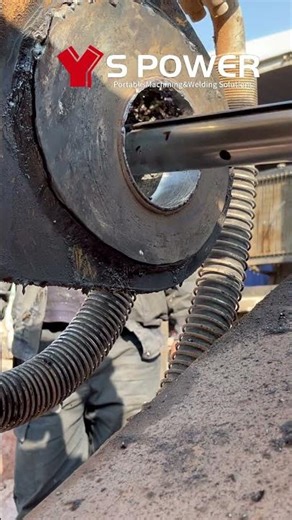 S Power Line Boring And Welding Machine