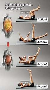 Best Stomach Exercises for Strong Abs🔥💪 #fitness #workout #gym #health #wellness #bodybuilding #training #fit #exercise #weightloss #motivation #fitlife #fitnessmotivation #gains #fitnessjourney #strong #cardio #yoga #running #crossfit #demic | DEMIC