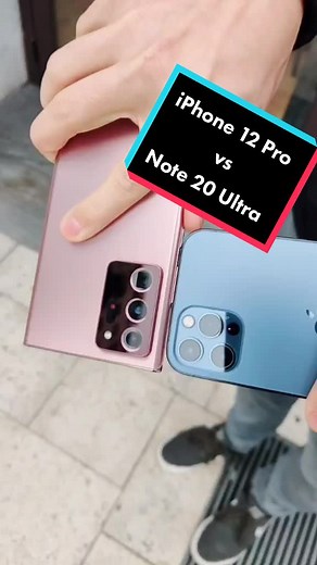 Zoom Test iPhone 12 Pro vs @samsung Galaxy Note 20 Ultra #apple #iphone12pro #fotocamera #test #zoom #samsung #tuttotech #test #note20ultra