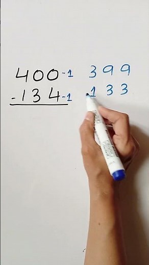 Amazing Subtraction #maths #mathematics #mathstricks