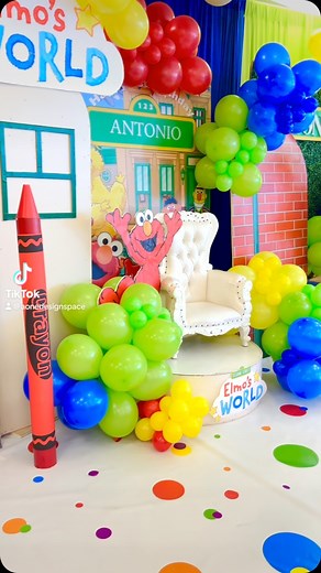 3.4K views · 1.5K reactions | Sesame Street 1st Birthday theme. #sesamestreet #sesamestreetbirthday #sesamestreettheme #sesamestreetparty #elmoparty #elmobirthday #elmotheme #elmoparty #sesamestreetideas #fyp #foryoupage #babyshower #babyshowerideas #foryoupageofficiall #viral #viralvideos #viraltiktok #girlbabyshowerideas #sesamestreet #elmosworld #sesamestreet #elmotgemebirtday #elmo #bridalshowerideas #sesamestreetthemesong | A-ONE Design & Events LLC. | Facebook