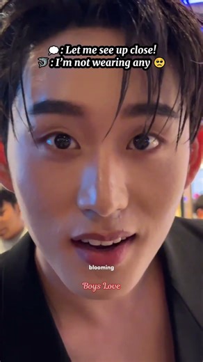 Let me see up close!🖤 #williamest #est_rvp #williamjkp #gmmtv #fyp #blshorts #IsseyMiyakeLeSelxEST