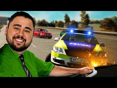 POLIZEIWAGEN GERAMMT! (Kotze in Gang 4) | Flixbus Fernbus Simulator #1