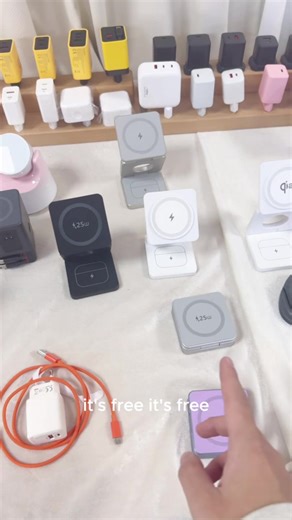 Title: 4 15W Fast Wireless Charging | 3 Devices at Once! Description: Power up your entire Apple ecosystem in one go! This 3-in-1 wireless charger delivers 15W of fast charging to your iPhone, Apple Watch, and AirPods—all at the same time. No more waiting around for your devices to charge. Foldable design for easy storage. #wirelesscharger #3in1chargingstation #magsafecharger #fastwirelesscharger #applewatchcharger