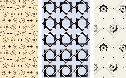 AI小技巧 | 传统纹样之连续纹样，教你轻松设计二方连续和四方连续纹样