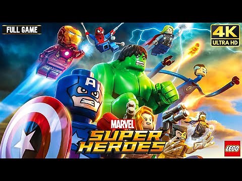 LEGO Marvel Super Heroes - Full Game Walkthrough | 4K 60FPS