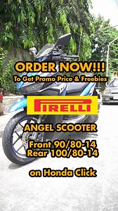 4.2K views · 14 reactions | Pirelli Angel Scooter Tire on Honda Click | Takara Tires | Facebook