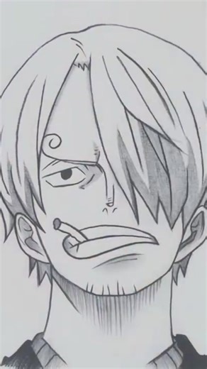 Sketch World on Instagram: "How To Draw Sanji ✨"