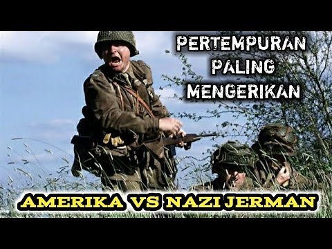 TRUE STORY‼️ THE TERRIBLE BATTLE OF AMERICA VS GERMAN N4ZI IN NORMANDY (EUROPE)