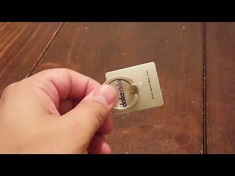 How to tighten iRing ring cel phone stand when loose