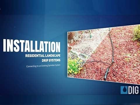 DIG Drip Irrigation System Installation: Connecting a Drip System to a Sprinkler Riser