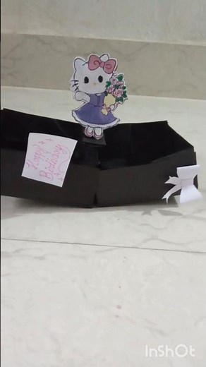 DIY birthday card ideas #Hello Kitty birthday card