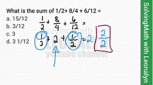 Addition of Fraction - Free Reviewers with Leonalyn