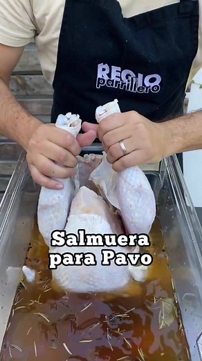 Salmuera para pavo - Turkey Brine 🦃💧 #regioparrillero #thanksgiving