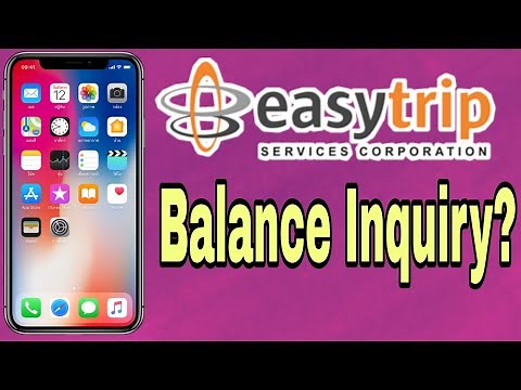 Easy Trip RFID Balance Inquiry - With or Without using Mobile Apps
