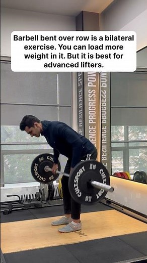 Dumbbell Ben over row vs barbell bent over row