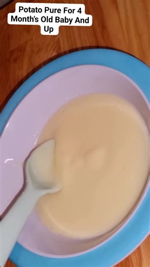 412K views · 4K reactions | Potato Pure For 4 Month's Old Baby And Up #babyfoodideas #babyfood #fruits #feedinglittles #kidsfood #babycare #gainweight #reels #healthyrecipes | Healthy Recipes Tips For Baby's And Kid's. | Facebook