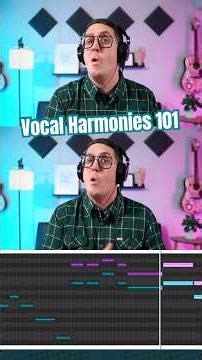 Why Vocal Harmonies Work #vocals #songwriting #Shorts