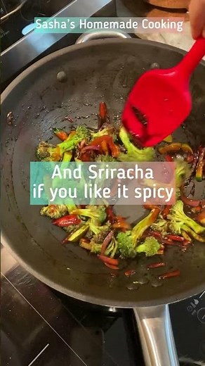 Easy and quick stir fry vegetables dinner | Sasha’s Homemade Cooking