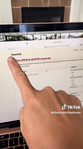 No fancy plugins needed! An easy way to convert EPUB to KEPUB for Kobo #kobo #kobocolor #kobolibra #kobocolour #booktok #bookstagram #kepub #epub #ereader #kindle #read #reading #allthecolorsofthedark