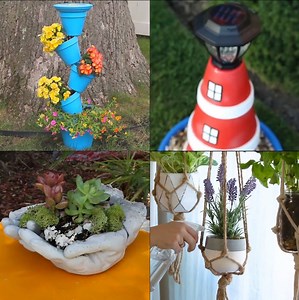 355K views · 1.3K reactions | Transform your garden with these creative flower pot ideas! | Goodful | Facebook