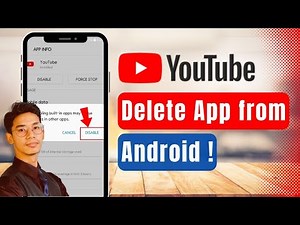 How to Delete YouTube App on Android