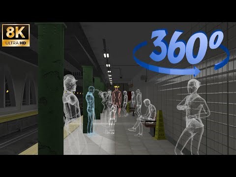 Last Train Station: GHOSTS REPLAY Final Moments… ONE STARES (360° VR 8K)