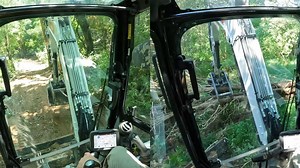 Carving a Trail Through ‘Fangorn Forest’ with a Mini Excavator