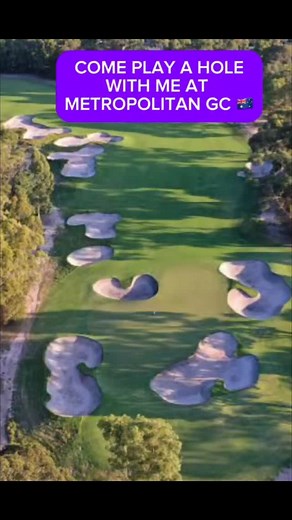 2.2K views · 21 comments | 2018 World Cup host and multiple Australian opens, The Metropolitan Golf Course. One of my favourite short par 4s in Australia no doubt. 3 plays here ranging from safe to aggressive. For me flag location determines the option. #golf #golfswing #golfpro #golfing #golfcoach | Brandon Rave PGA Professional Golf Coaching | Facebook