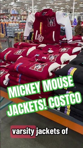 Get Dem Disney Mickey Mouse jackets at Costco! #costco #mickeymouse #costcofinds #disney