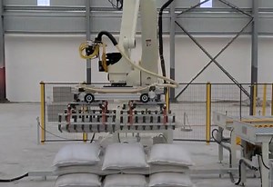 [Hot Item] Automatic Bagging Machine Robot Palletizer Packing and Palletizing Line Automated Roboticpalletizing Machine for Packaging