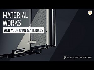 How to add mats to Material Works for Blender