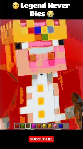 😭 Legend Never Dies 😥 #technoblade #minecraft #tranding #memes #shorts