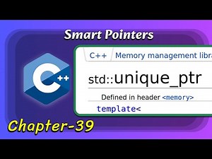 std::unique_ptr in C++ | Smart Pointers | Basics of C++ Programming - 39 | Malayalam