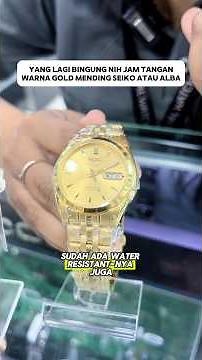 Classic luxury gold watches from Alba and Seiko‼️#seiko #alba #watches #watchenthusiast