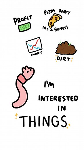 Doctor Wormtino: An Adorable Animation of a Fluffy Worm