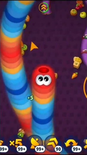 🐍Magic Gameplay !! ❤ top1 wormszome.io #wormszone #shorts #subscribe #309 #zeroempires