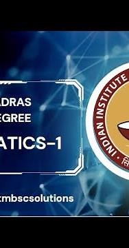 IITM MATHS 1 WEEK 8 GRADED ASSIGNMENT