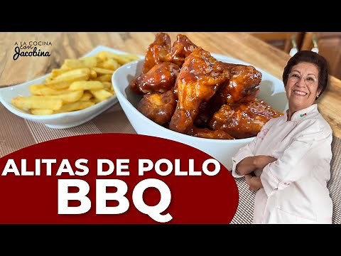 Como hacer ALITAS a la BBQ fácil en casa | Alitas a la BBQ Caseras