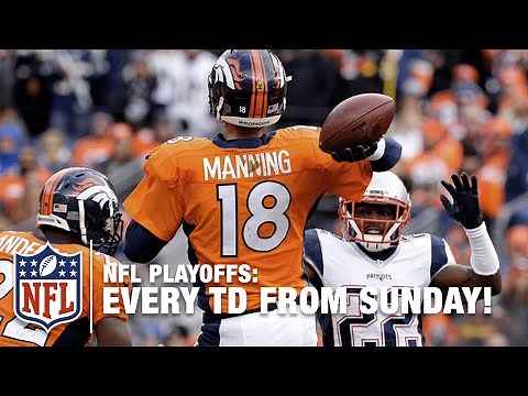 Every Touchdown from the 2015 NFL Playoffs! | NFL Highlights