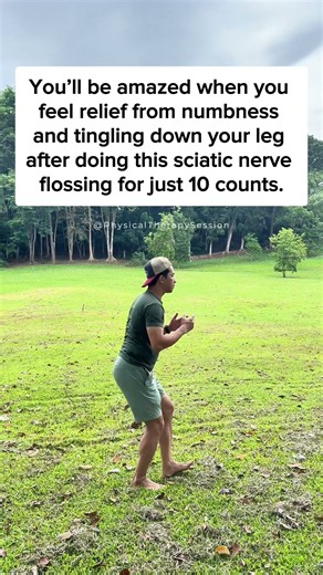 Leg Numbness Remedy!! #sciatica #numbness #physiotherapy