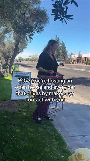 The universal struggle that all open house agents understand 😩 #soembarrassing #realtorlife