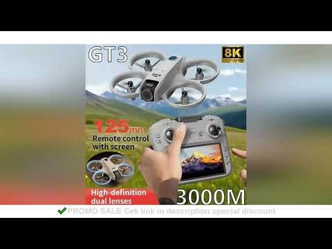Hot NEW GPS Drone GT3 8K HD Dual Cameras 180 FPV 5G WIFI Brushless Motors Intelligence Obstacle Avoi