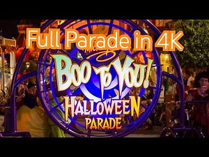 Mickey’s Boo 👻 To You Halloween Parade 2024 in 4k| Magic Kingdom Walt Disney World October 2024
