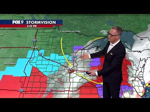 MN weather: Colder temps following snowy Sunday